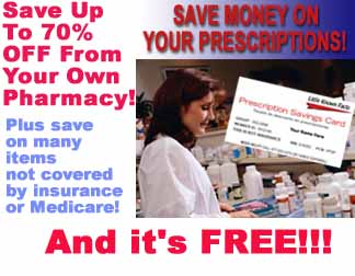 Save on Prescription medicine